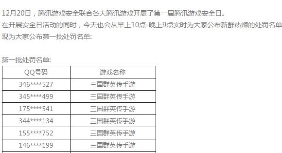 腾讯第一届“游戏安全日”12月20日举行,抵制开挂 腾讯第一届“游戏安全日”12月20日举行,抵制开挂