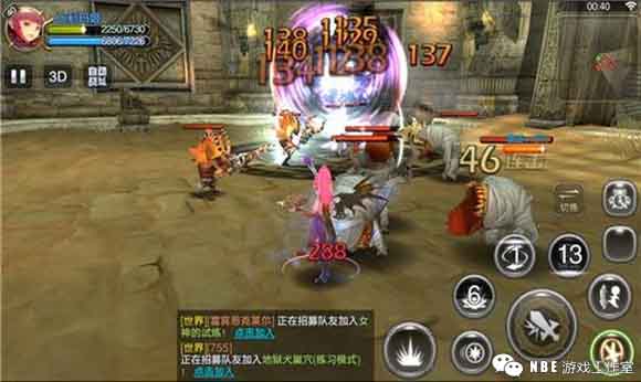 大型端游移植手游，跟电脑版一模一样