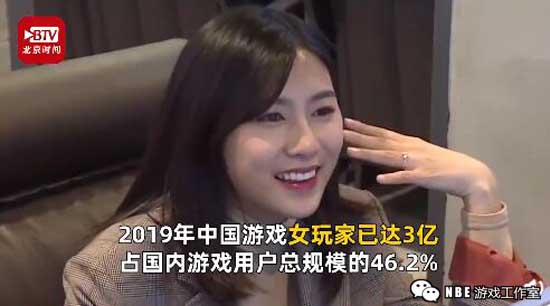 最新调查：游戏女玩家达3亿