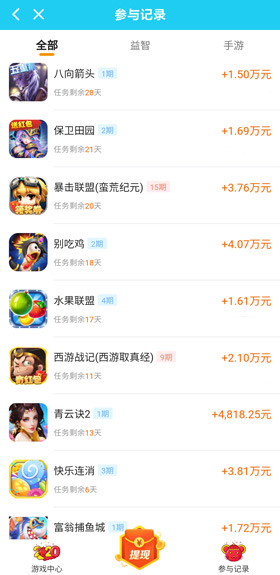 游戏app排行榜，两个可以打游戏赚钱的游戏盒子