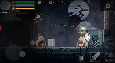 好玩的2d横版格斗打怪物的手机游戏