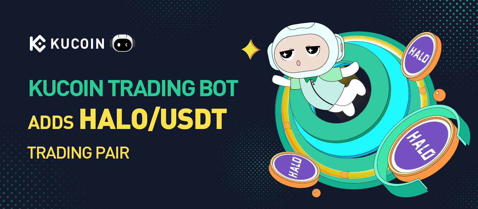 KuCoin Trading Bot Adds HALO/USDT Trading Pair