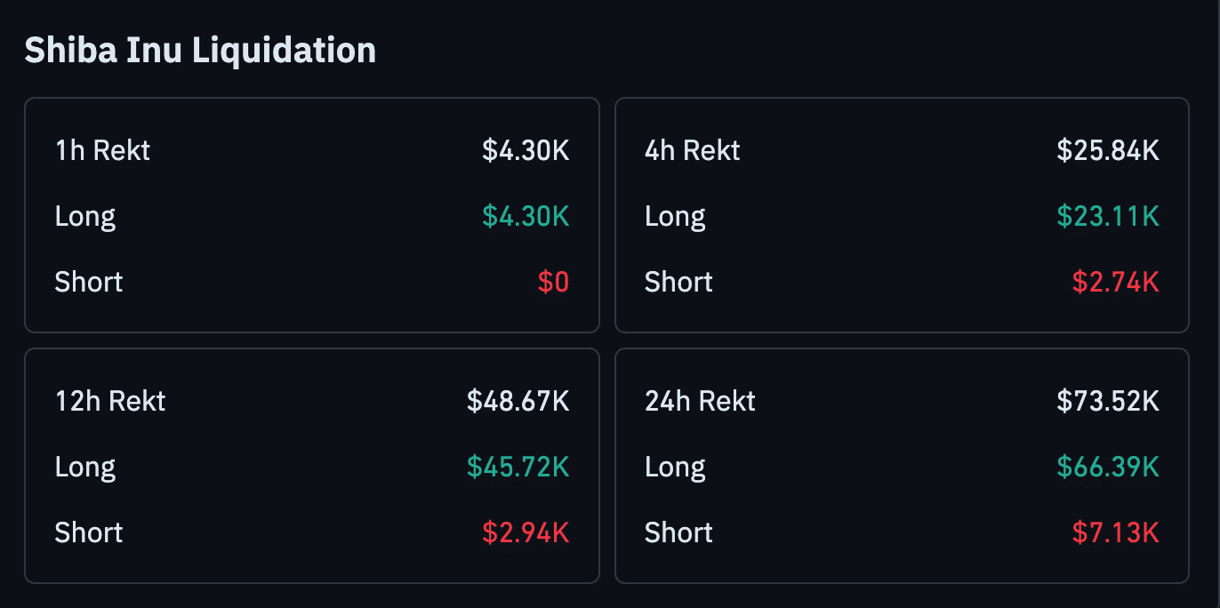 Shiba Inu 強制平倉