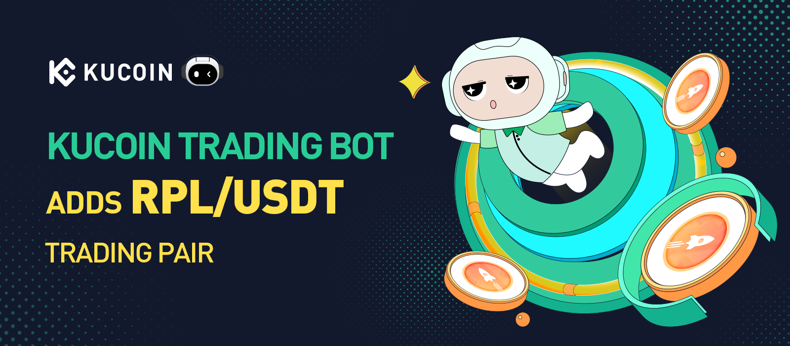 KuCoin Trading Bot Adds RPL/USDT Trading Pair