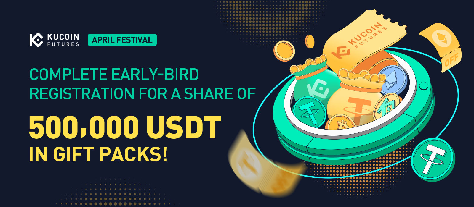 合約四月嘉年華早鳥預定，500,000U福袋限時搶！