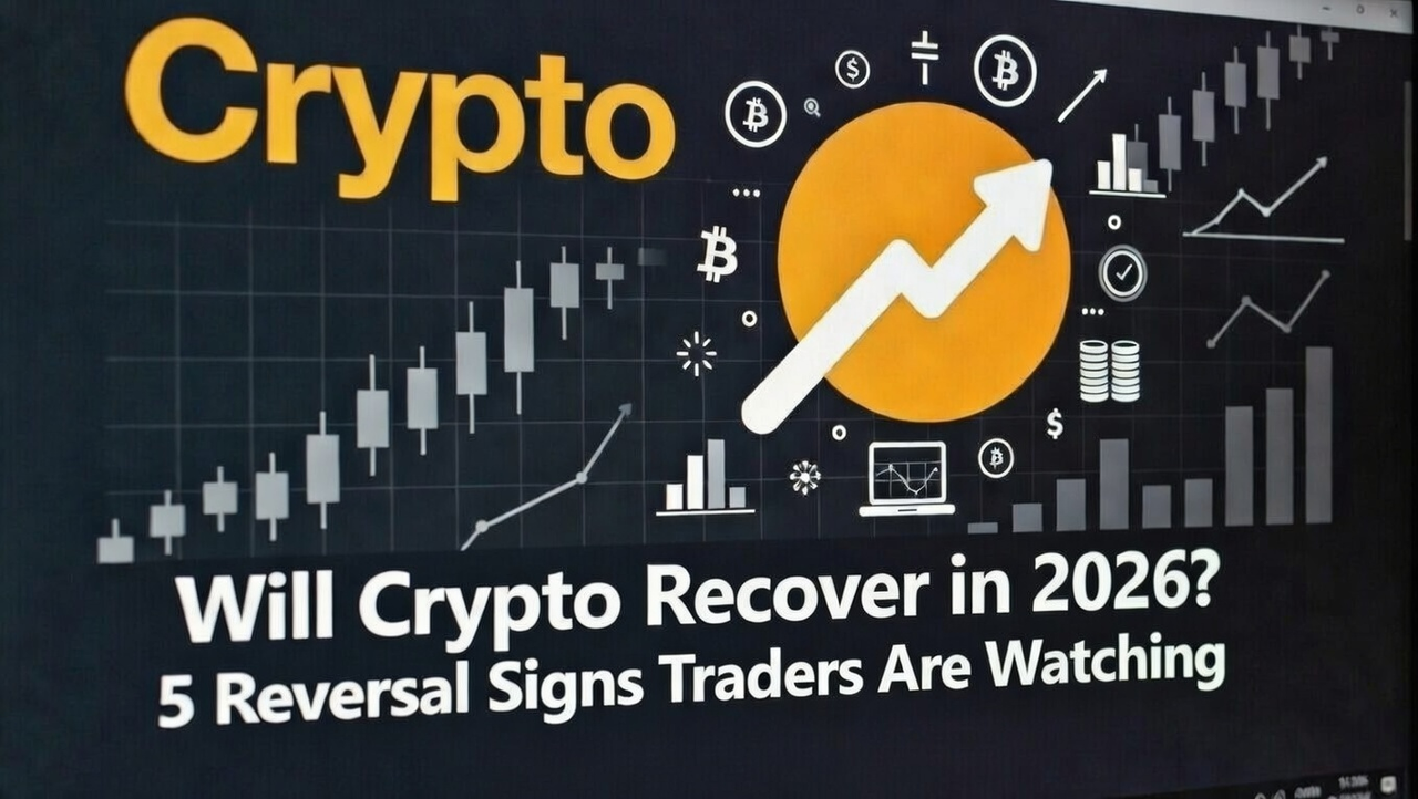 加密貨幣會在 2026 年反彈嗎？交易員正在關注的 5 個反轉信號