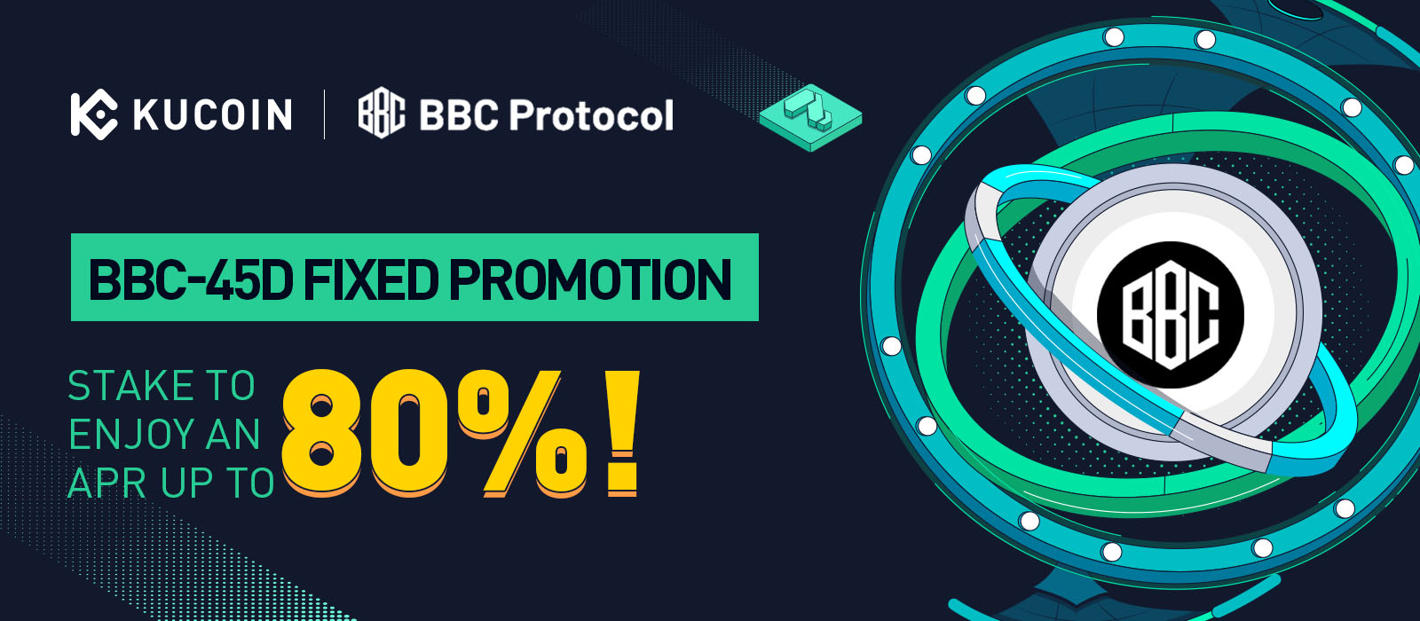 BBC-45D Fixed Promotion, Enjoy an APR of 80%!​