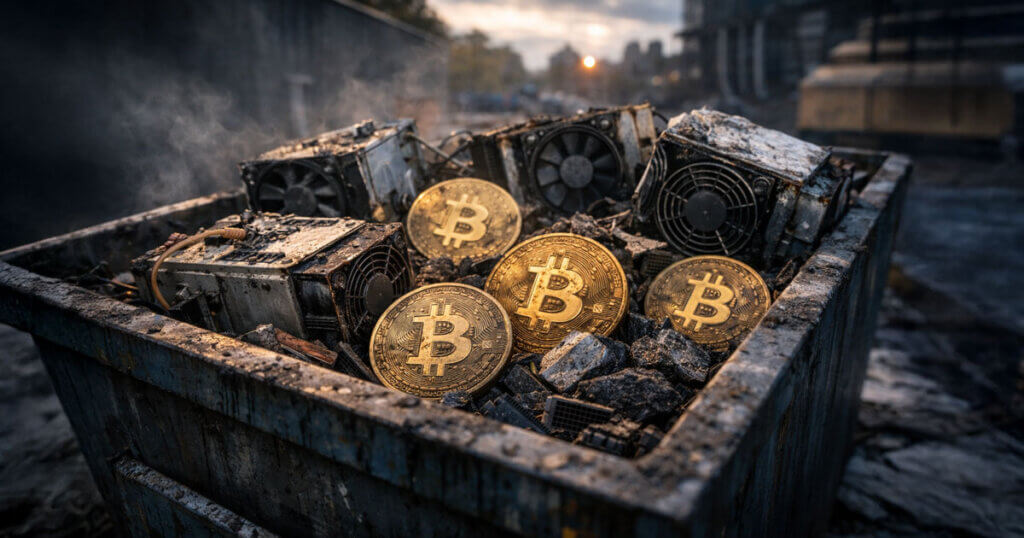 比特幣礦工在 90,000 美元時正遭受損失,但「死亡螺旋」的數學計算遇到硬性上限