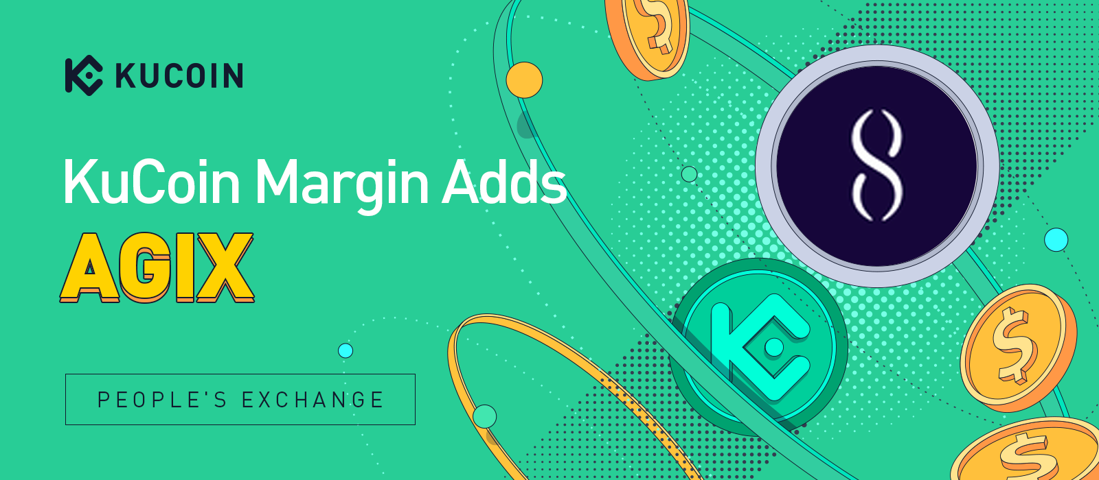 KuCoin Cross Margin & Isolated Margin Adds AGIX Trading Pair