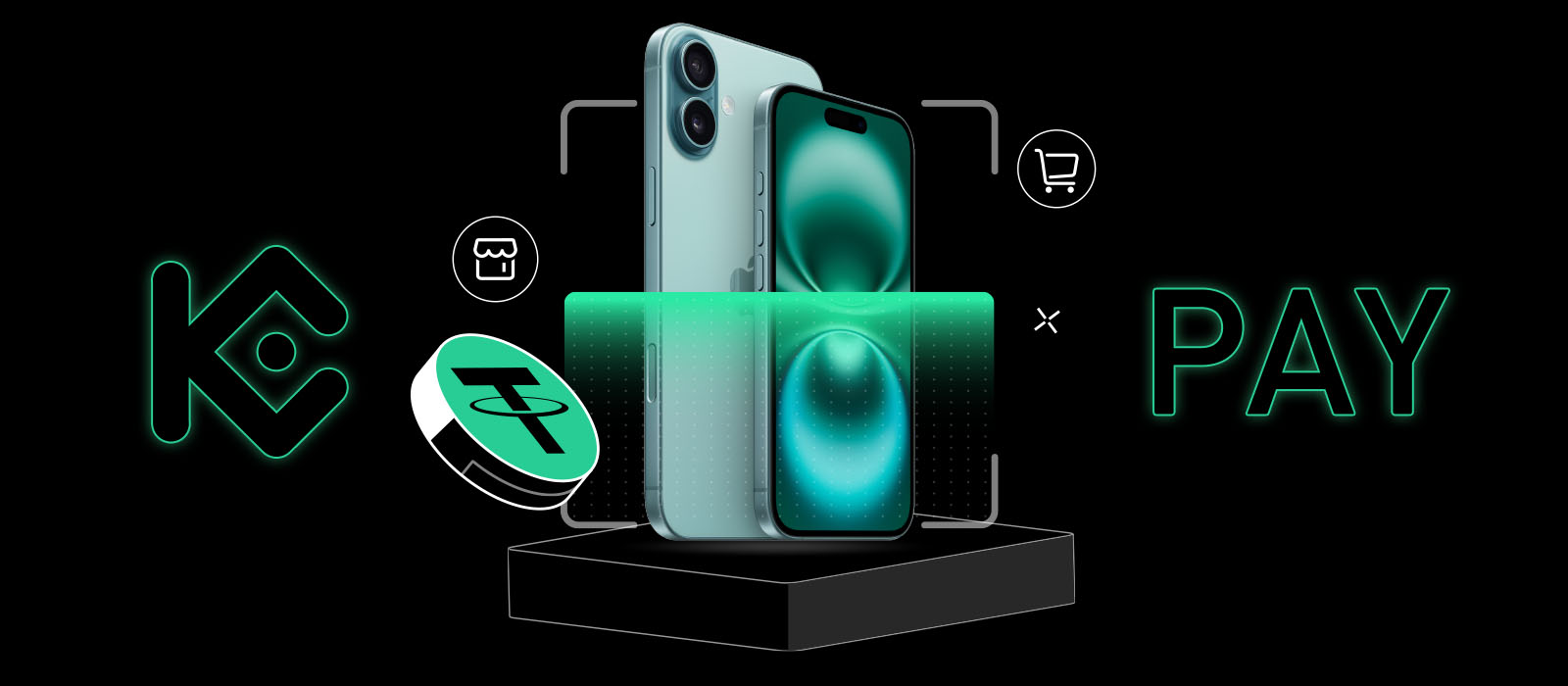 贏取 iPhone 16 + 賺取最高 10 USDT ，使用 KuCoin Pay ?