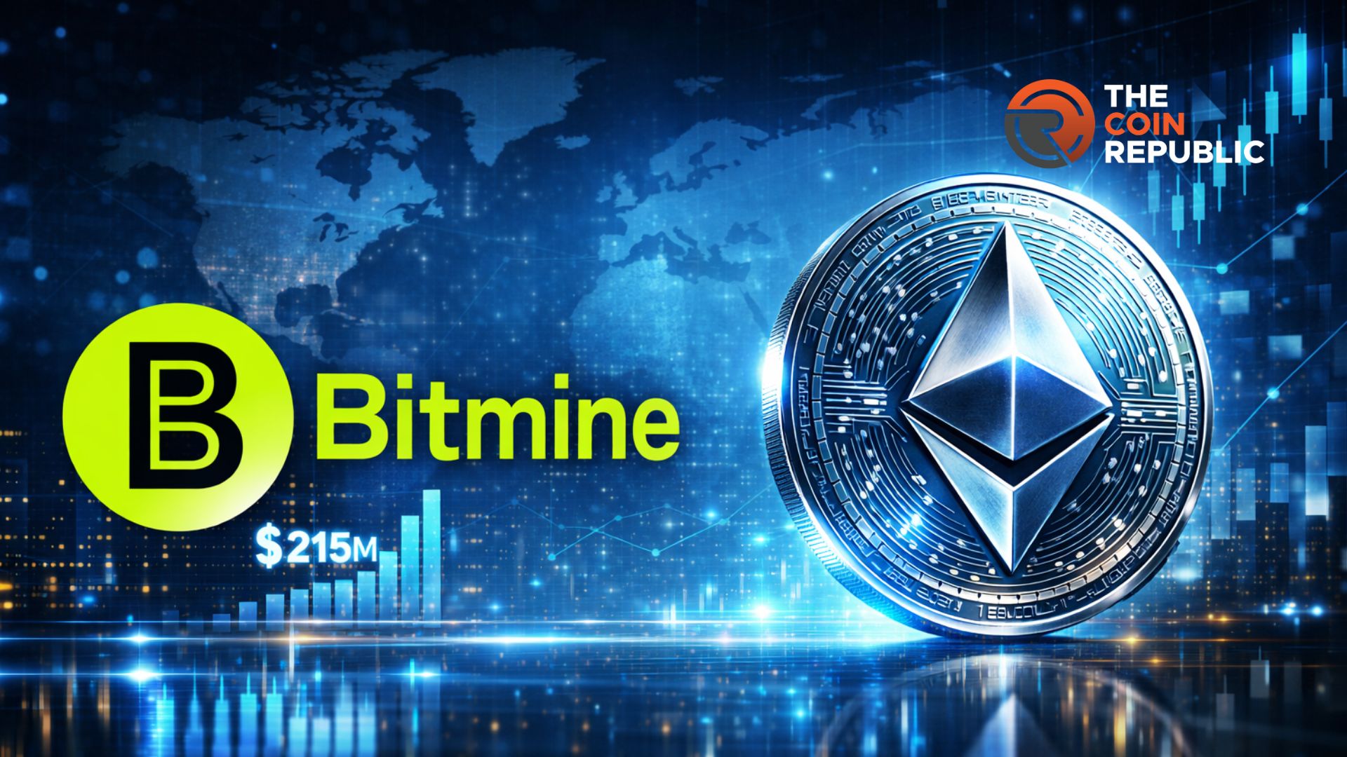 Bitmine 在價格穩定期間質押 215M 美元的 ETH