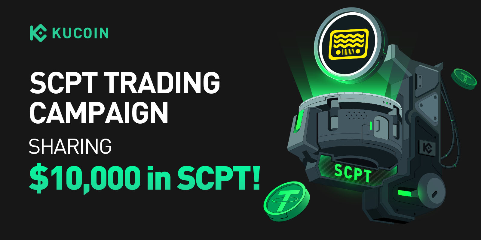 SCPT 交易活動：交易並瓜分 $10,000 SCPT