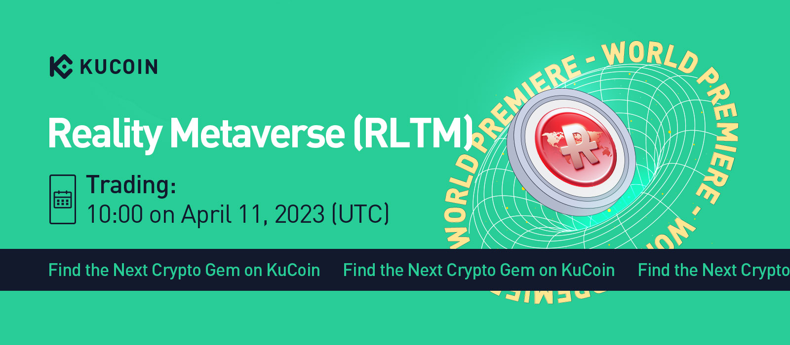 Reality Metaverse (RLTM) Gets Listed on KuCoin! World Premiere!