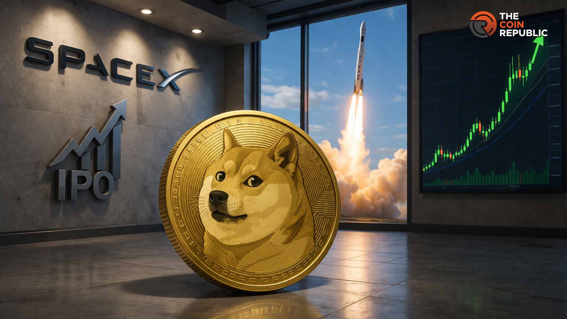 狗狗幣價格在 SpaceX 首次公開募股傳聞下瞄準突破