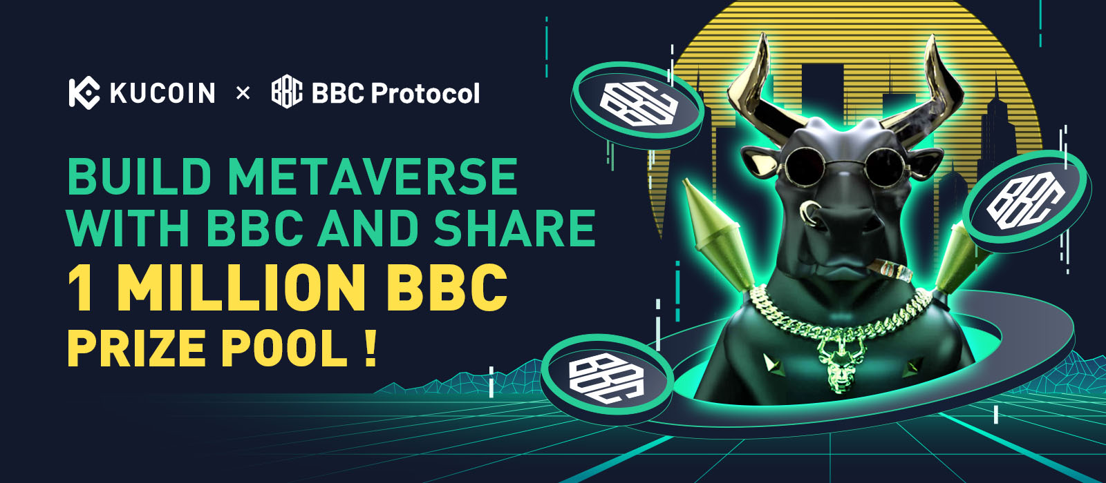Build Metaverse With BBC and Share a 1 Million BBC Prize Pool!