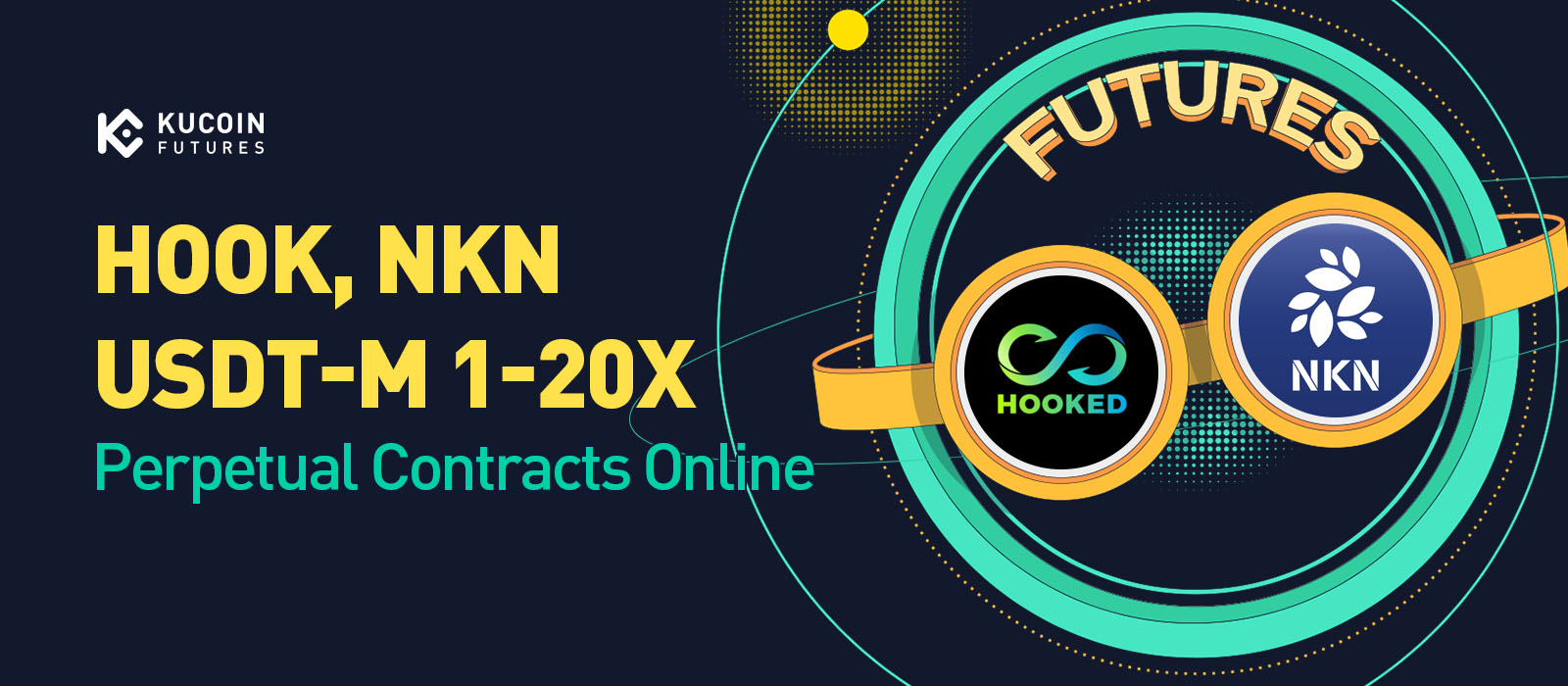 KuCoin Futures Has Launched USDT Margined HOOK, NKN Contracts