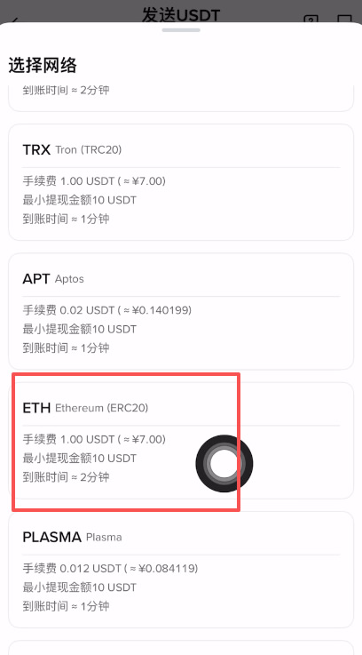 2. ERC20(以太坊网络):大额资金的安全港