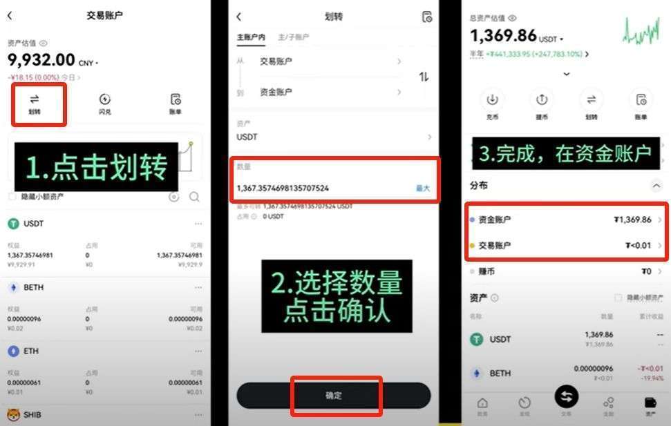 卖出USDT