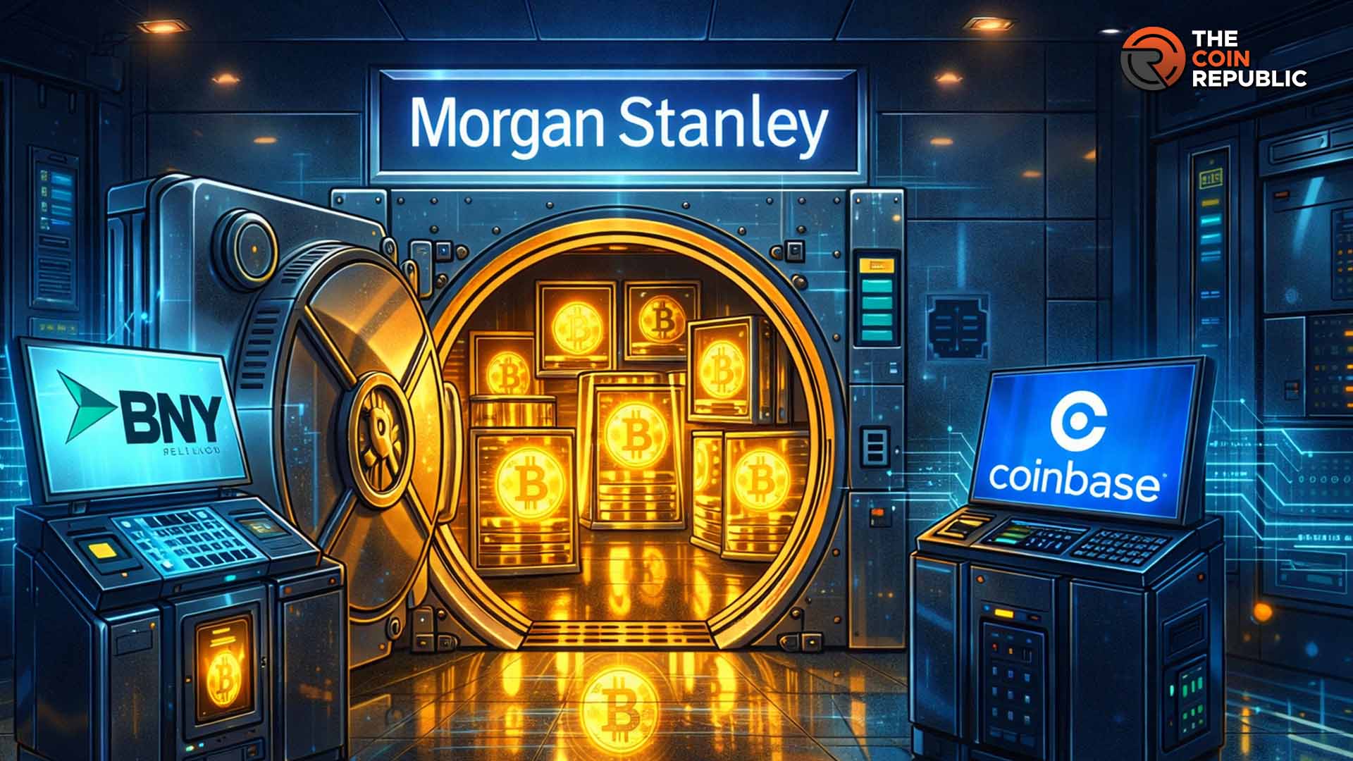 摩根士丹利與 Coinbase 和 BNY Mellon 聯手推出比特幣信託