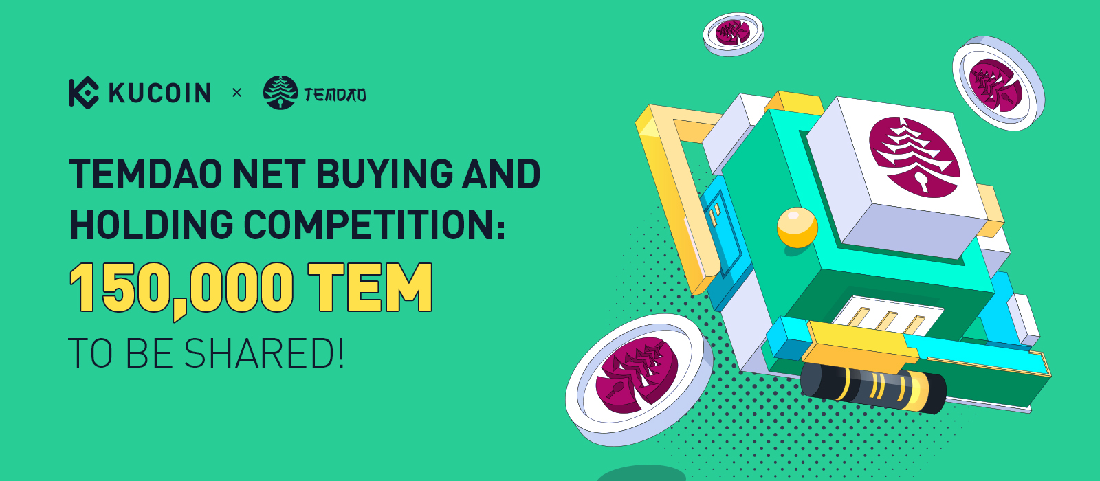 TemDao Net Buying and Holding Competition: 150,000 TEM To Be Shared!