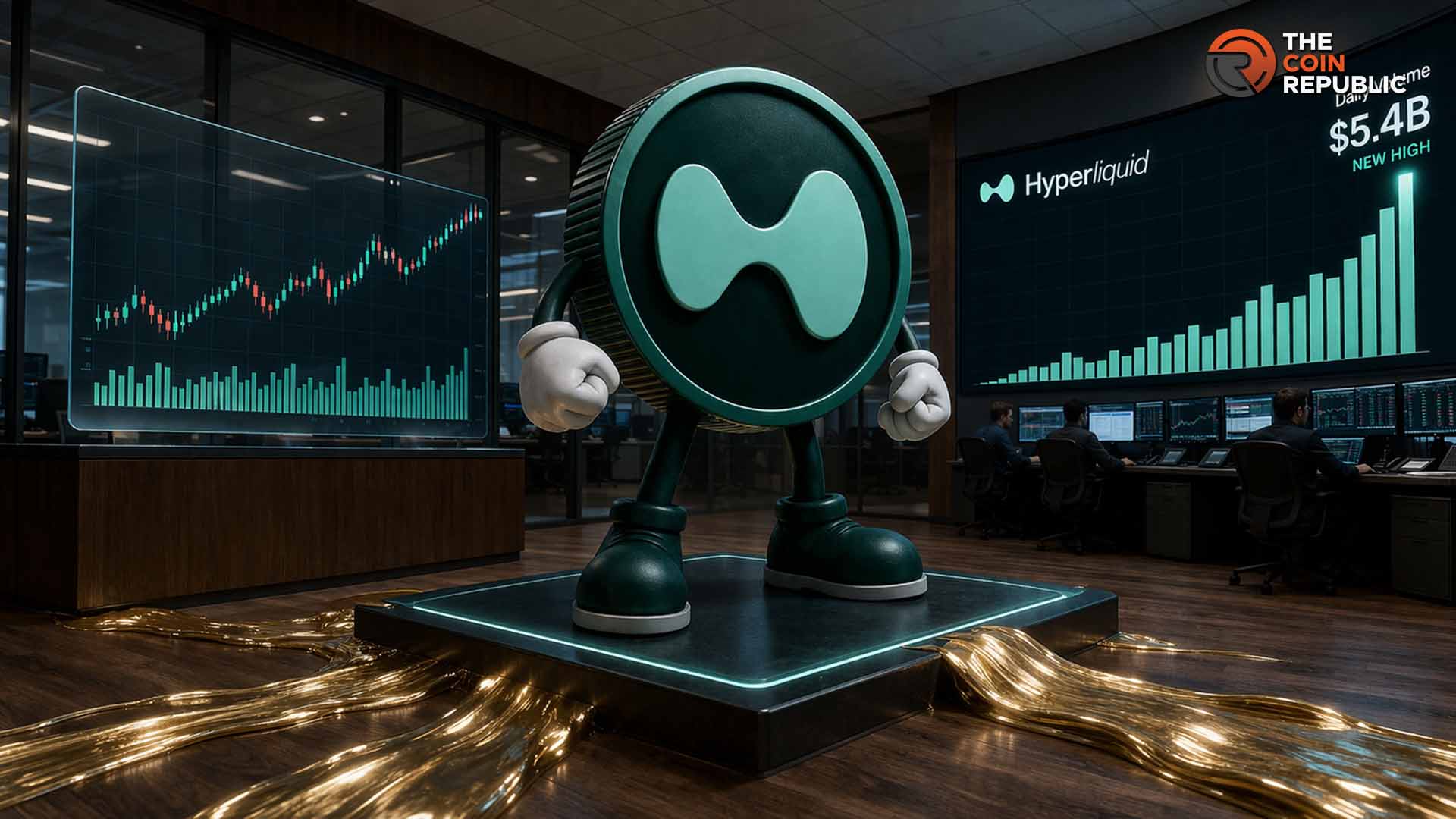 Hyperliquid HIP 3 於週二達成 54 億美元的日交易量