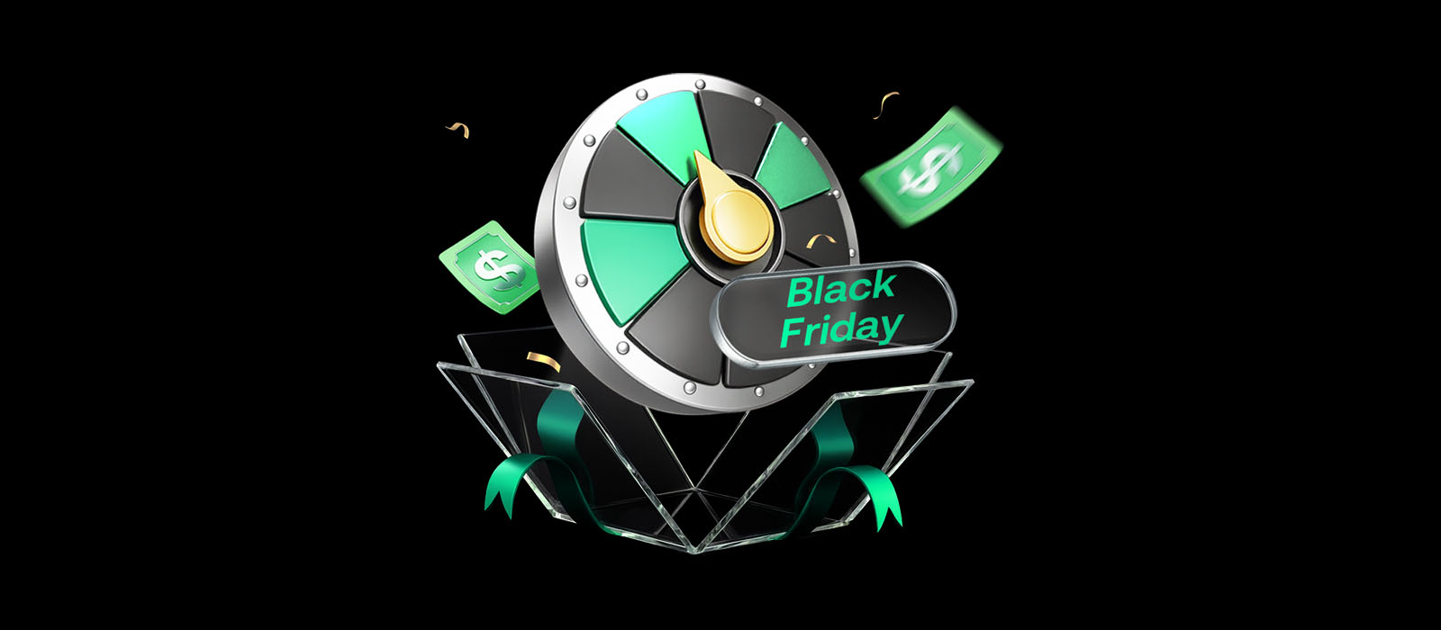 KuCoin 黑色星期五幸運輪盤：每一筆交易都是黑色星期五驚喜！
