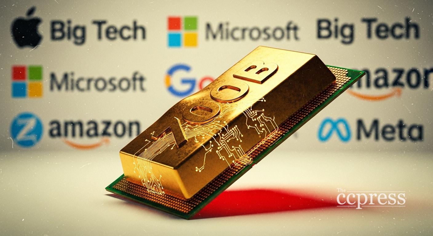 大型科技公司 AI 基礎設施支出將於 2026 年接近 7000 億美元