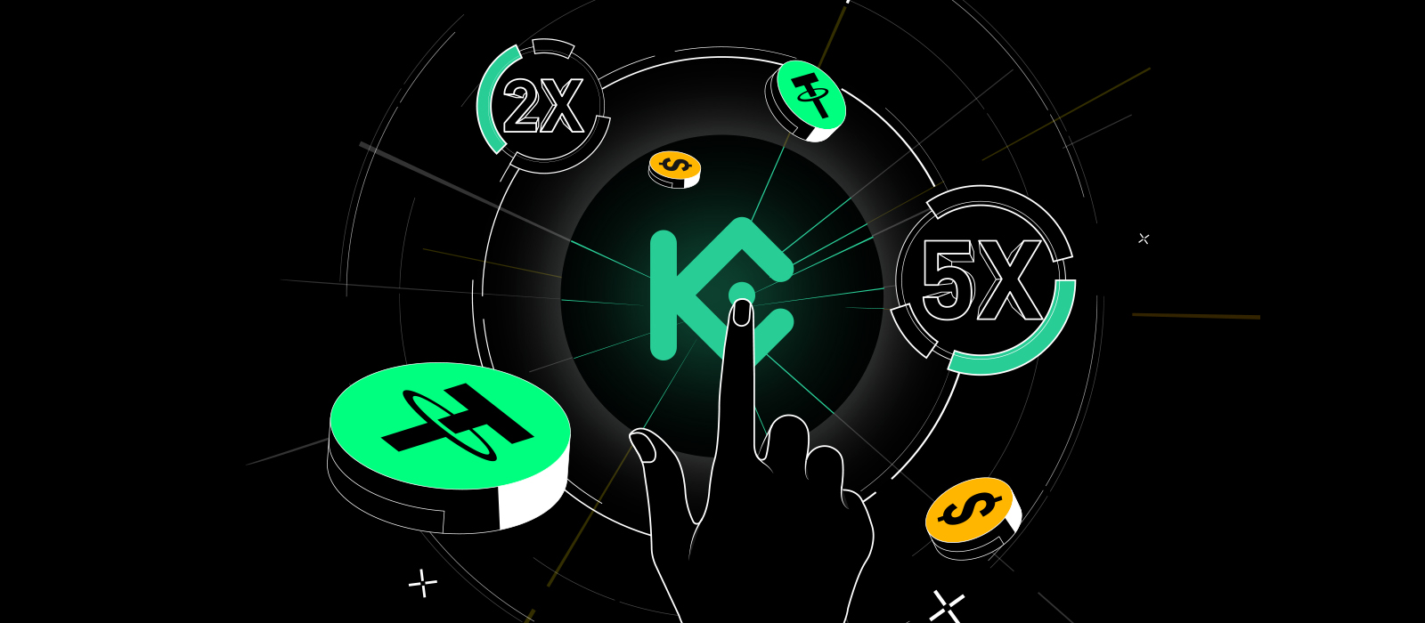 KuCoin 翻開新篇章：參與槓桿交易，贏取 100,000 USDT！