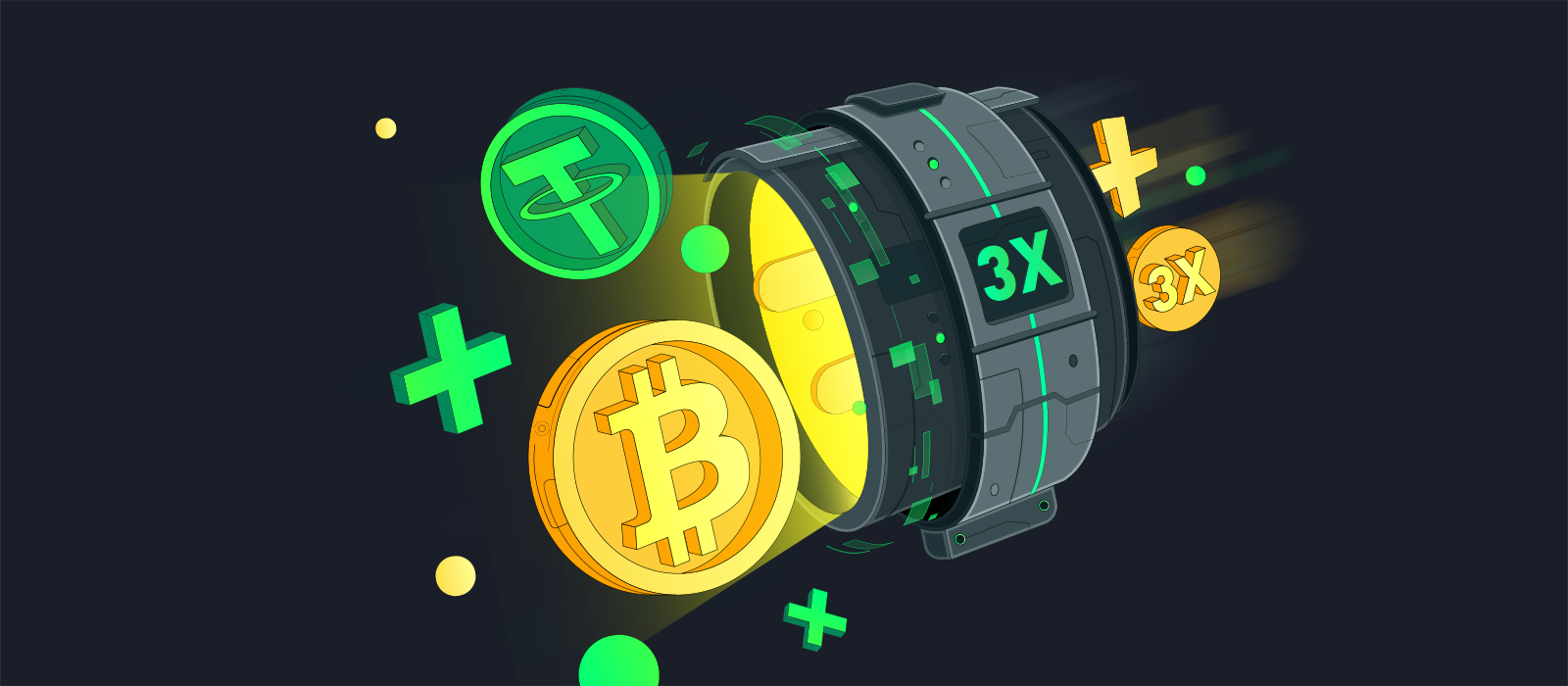 KuCoin 槓桿代幣（ETF）市場新增 FRONTUP/DOWN 和 GLMRUP/DOWN