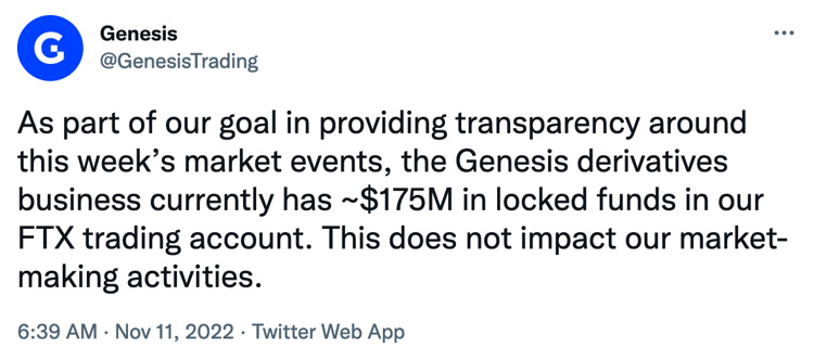 全面回顾Genesis/DCG暴雷危机:Genesis会破产吗?