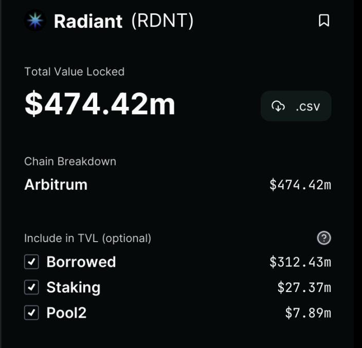 Radiant:始于Arbitrum的全链借贷市场