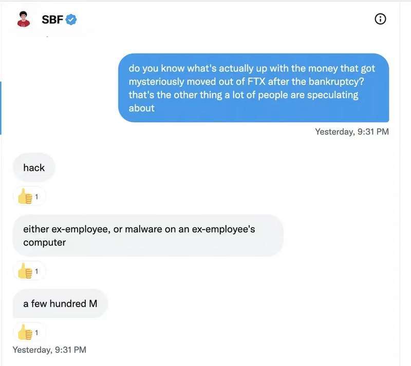 昨晚,SBF回复了我的私信……