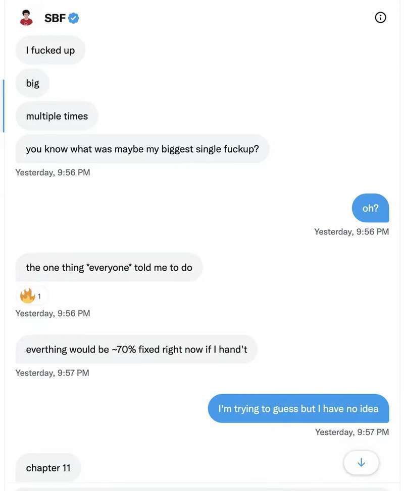 昨晚,SBF回复了我的私信……