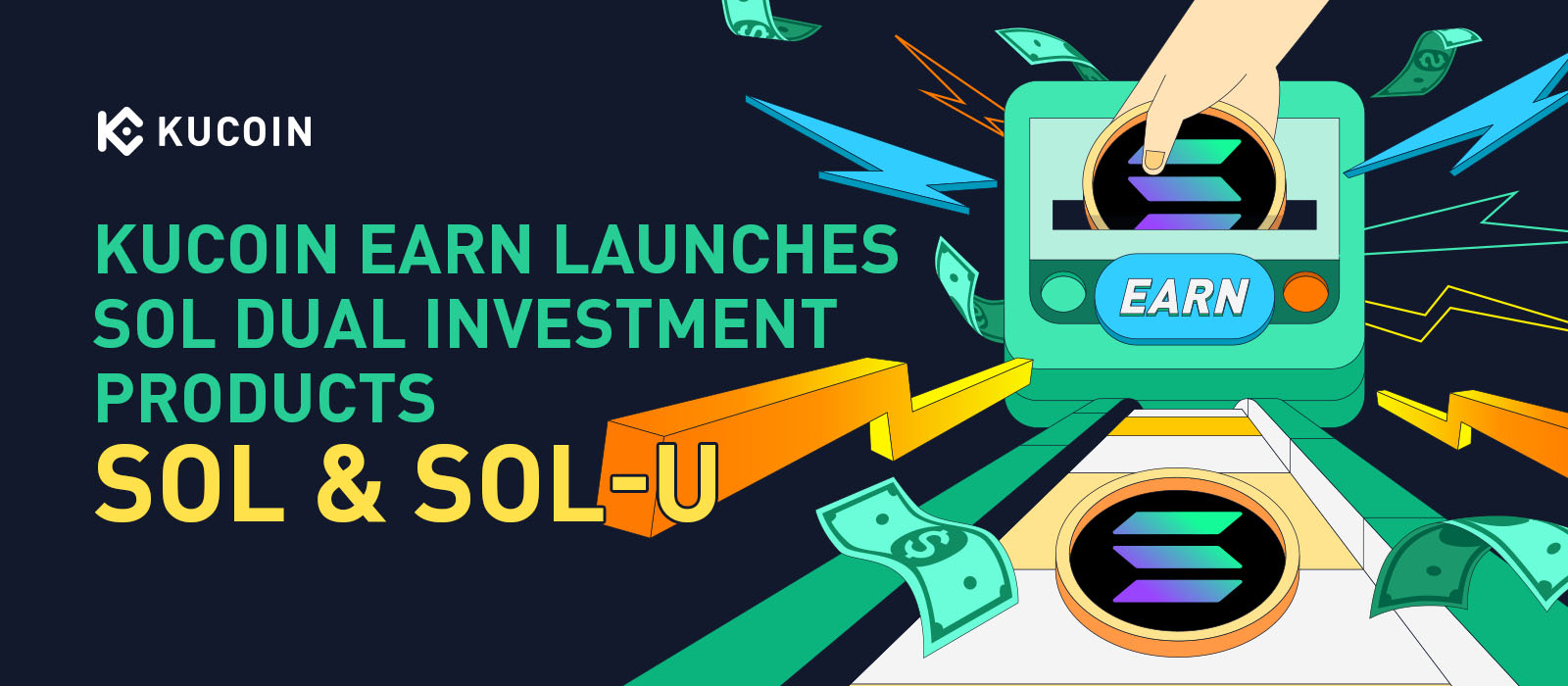 KuCoin Earn Launches SOL Dual Investment Products