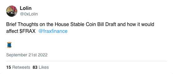 Curve:最新稳定币草案的唯一受害者将是美国本身