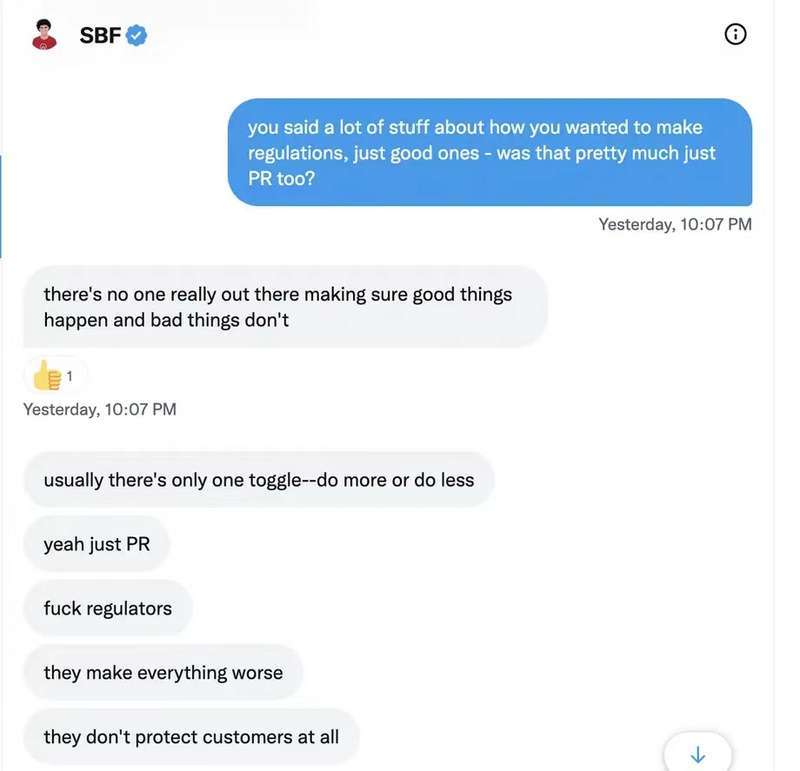 昨晚,SBF回复了我的私信……