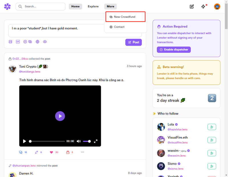 解析Lenster:“发推即发NFT”的Web3版推特
