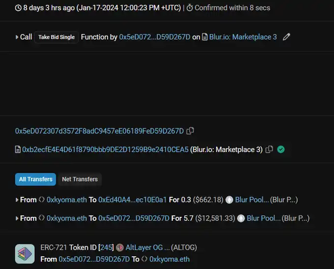 AltLayer空投被曝存在“老鼠仓”，提前购入NFT是巧合吗？