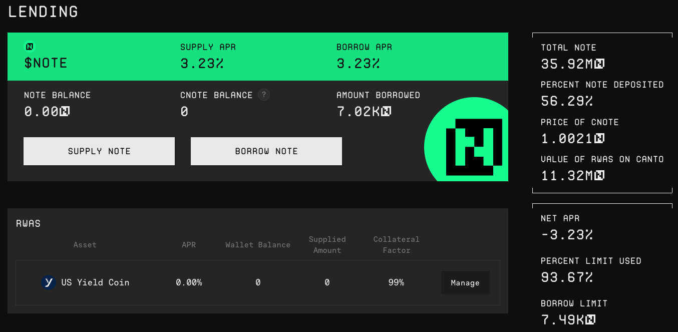 Canto的RWA与DeFi融合之路：USYC背靠老牌交易公司，有哪些新收益机会