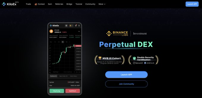 KiloEX初露锋芒，最大衍生品DEX有望诞生？