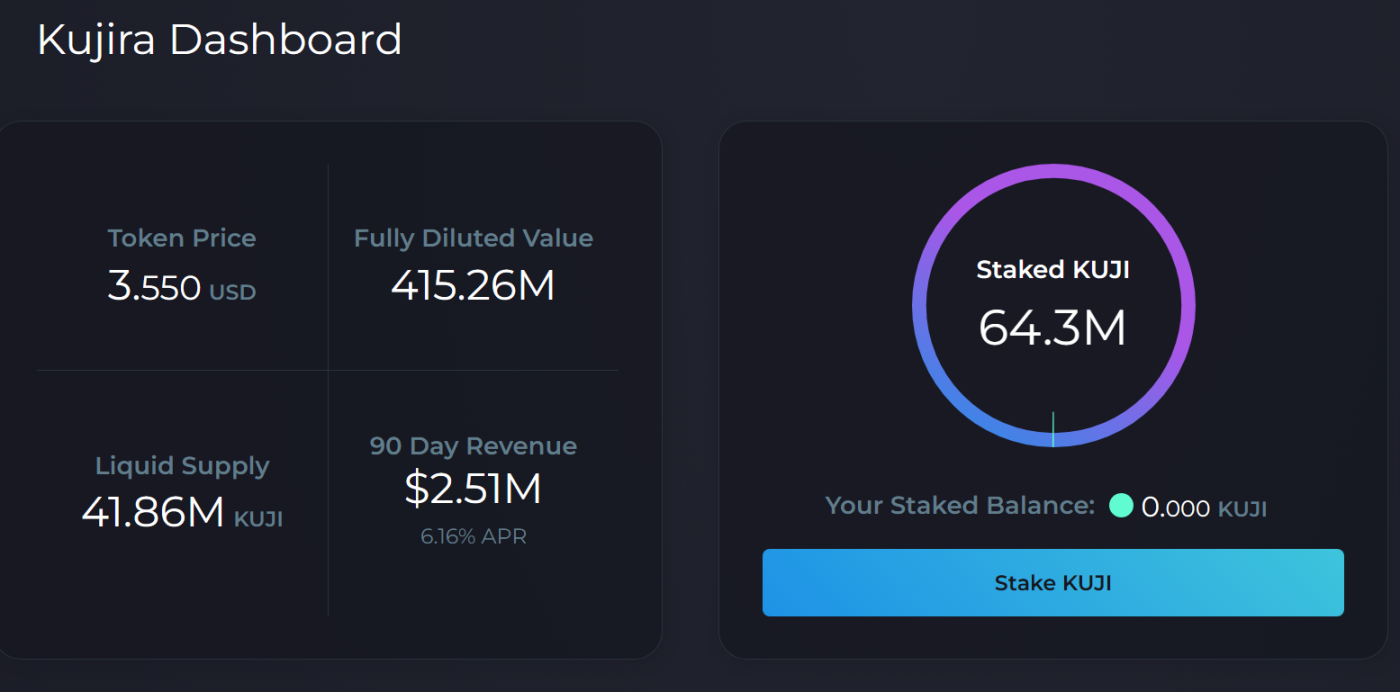 Cosmos生态新希望?探究DeFi新公链Kujira市值与TVL狂飙的背后逻辑