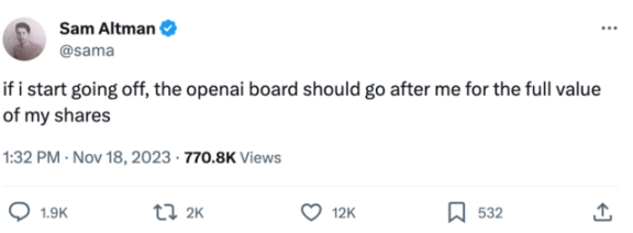 Altman为何被罢免?详解OpenAI内乱的来龙去脉