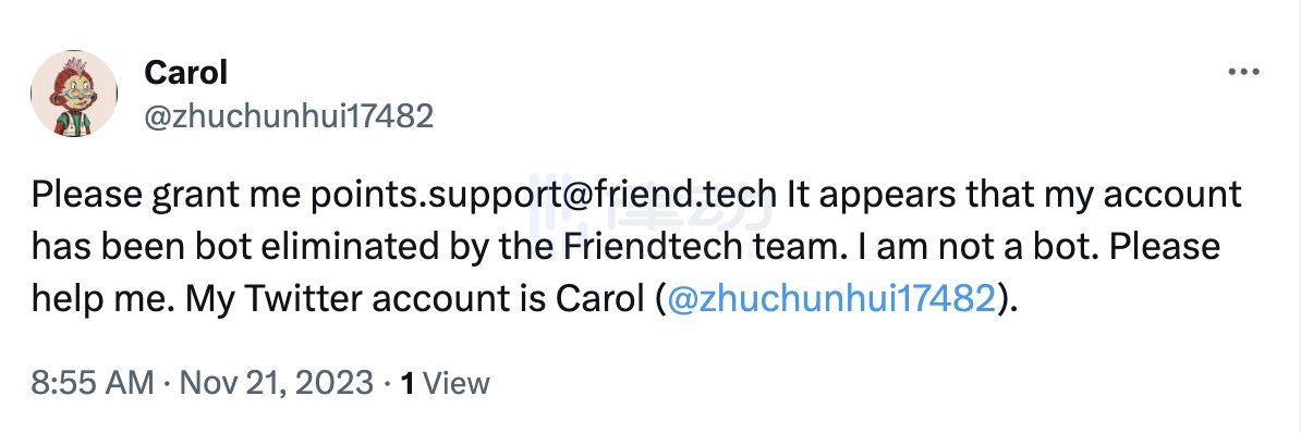 友谊的小船说翻就翻？friend.tech清理机器人账号，TVL跌去两成