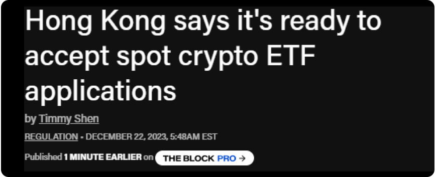 WealthBee宏观月报:市场行情继续演绎,比特币现货ETF“箭在弦上”