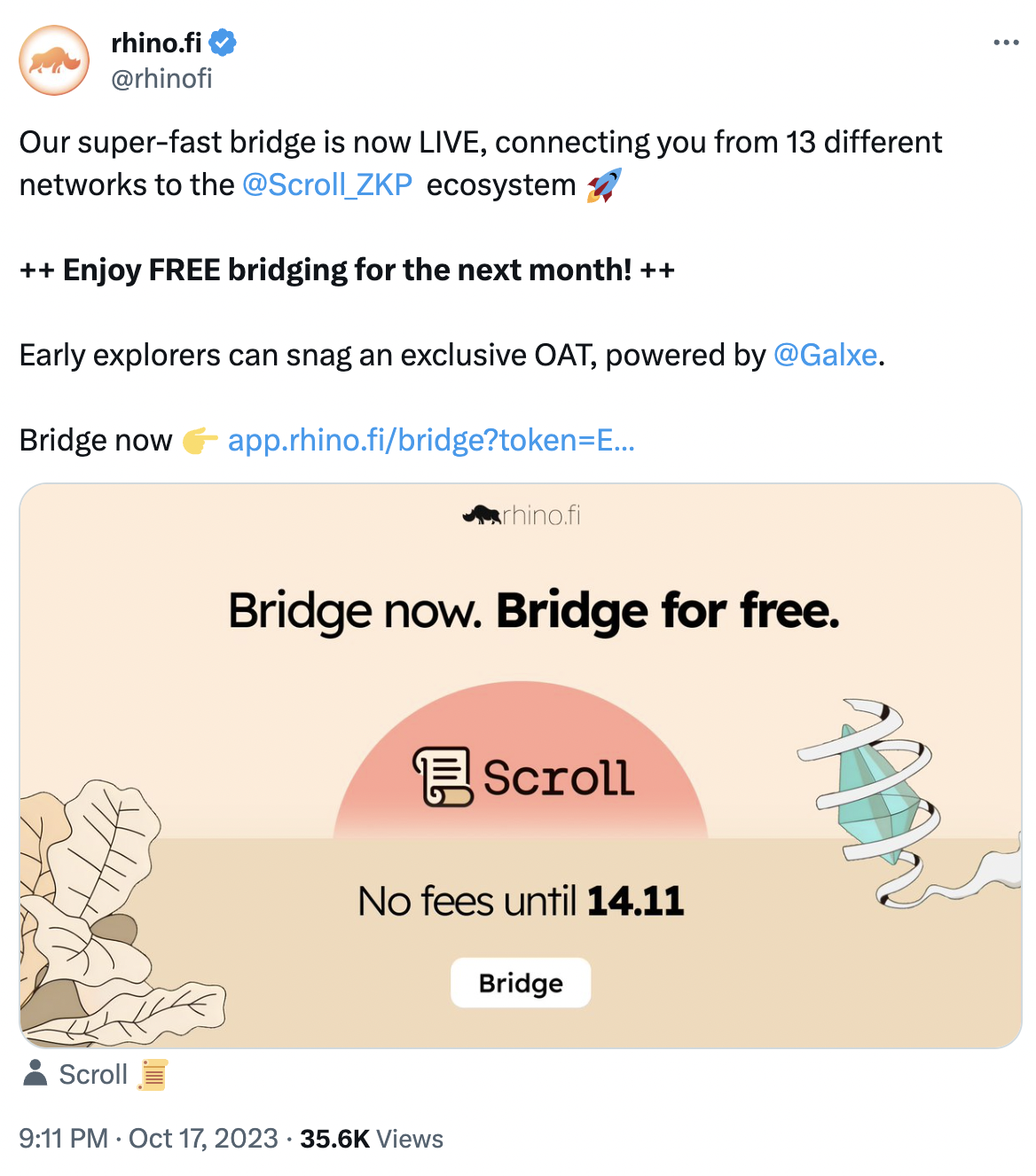 主网上线后为了不掉队,Scroll生态上的项目都做了哪些努力?