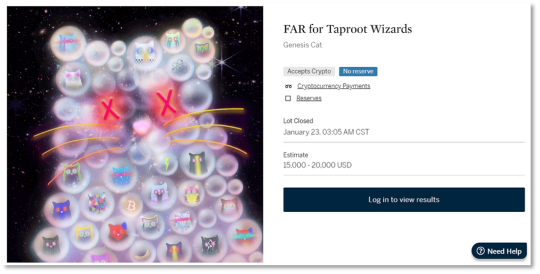 在苏富比拍出25.4万美元，比特币NFT还有多大想象空间？