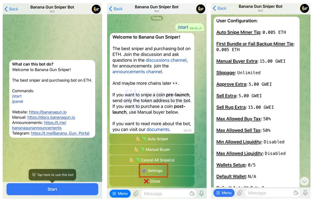 超越Unibot,发售在即,一览TG BOT黑马Banana Gun代币经济及狙击开盘玩法
