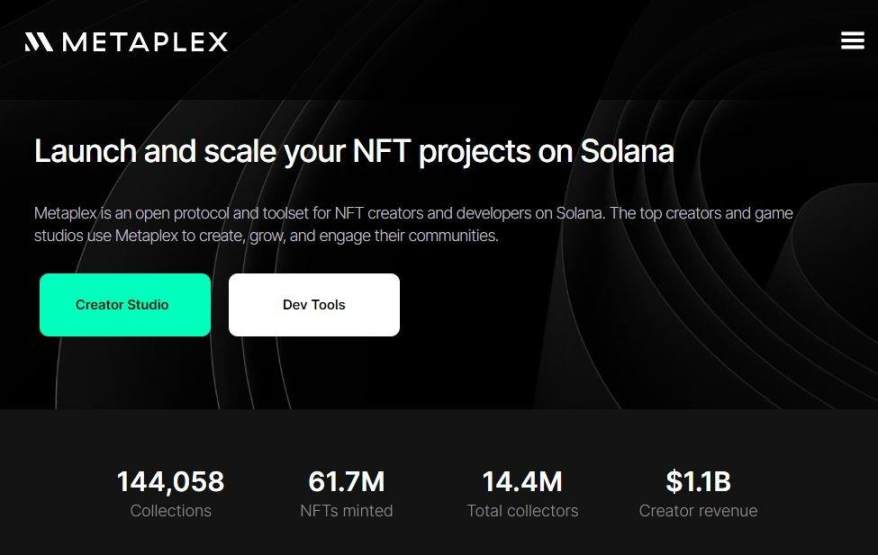解析Metaplex:将Solana NFT铸造成本降低1000倍的幕后英雄