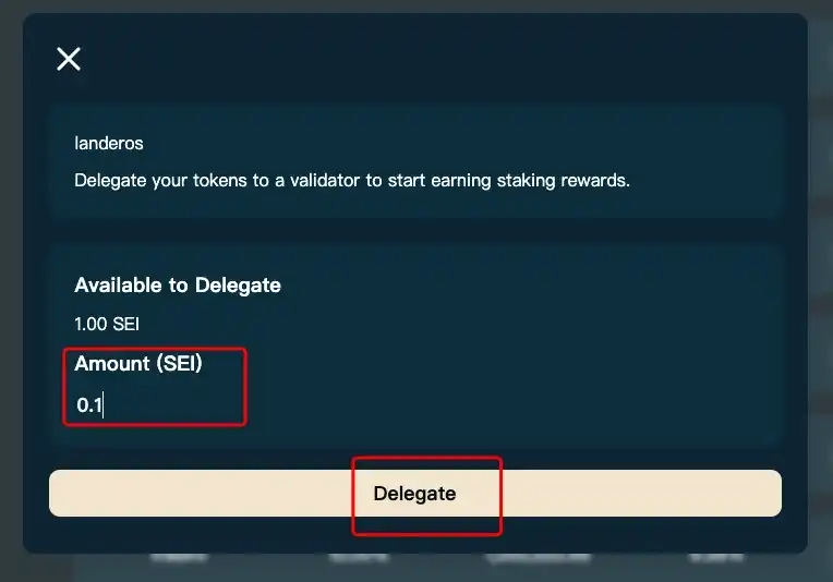 如何参与 Sei Network 的质押测试游戏?(附教程)
