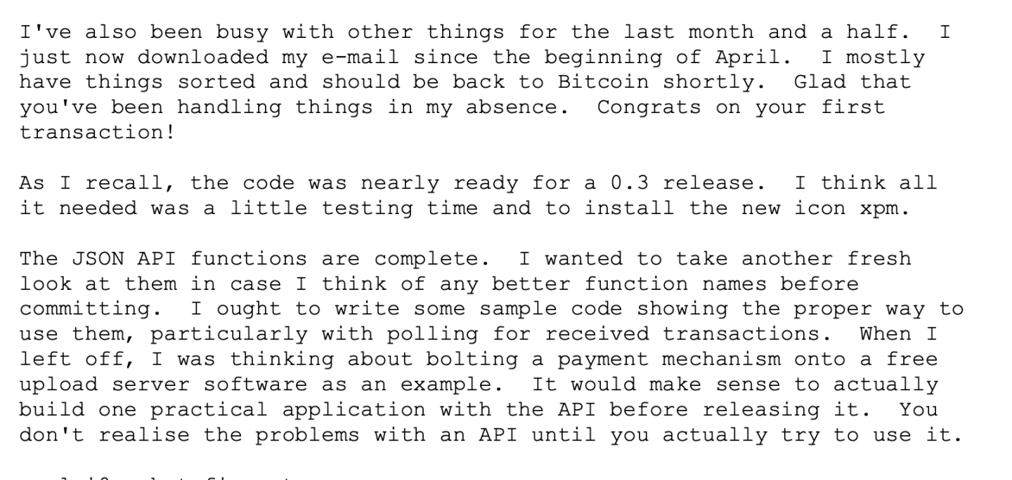 中本聪最早合作者公布完整电邮记录，有哪些值得关注的新发现？